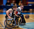 Turniej koszykówki na wózkach, w dniu 22.04.2023, Warszawa